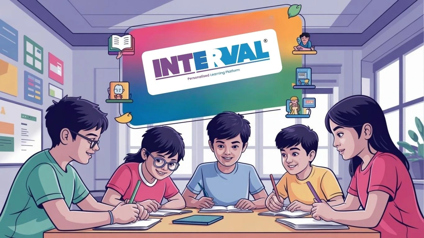 Students studying together for CBSE Class 10 Board Exam 2026 with Interval Learning personalized tuition platform.