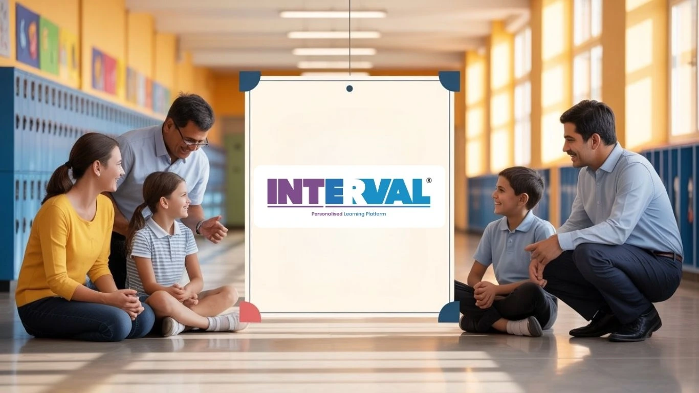 Teachers guiding students during preparation for TN Half Yearly Exam Time Table 2026 at Interval Learning.