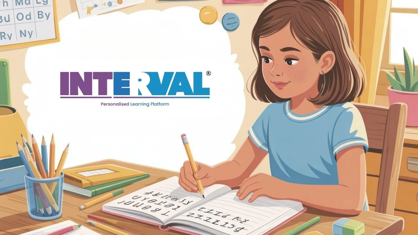 handwriting activities for kids from Interval learning handwriting course.