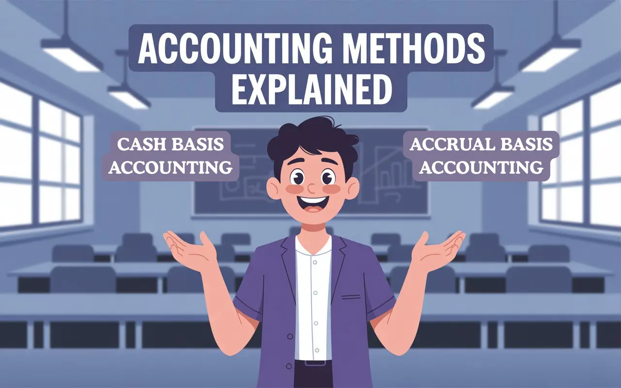 Types of Accounting Methods Explained | Click here to know!