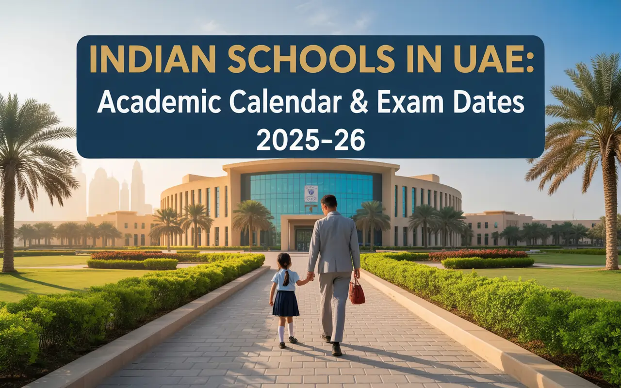 Academic Calendar for Indian Schools in UAE 2025–26