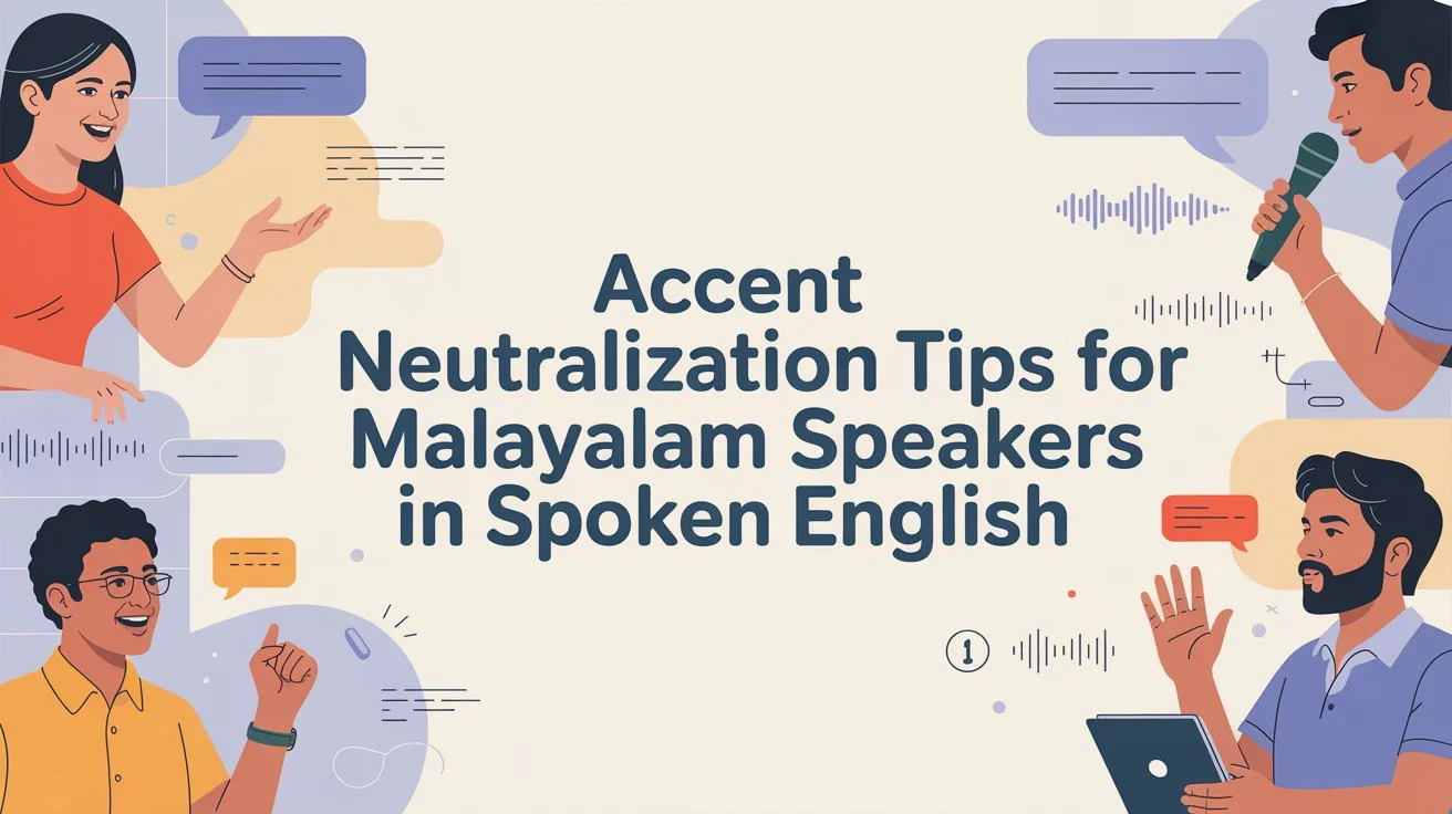 Accent Neutralization Tips for Malayalam Speakers | Improve English Pronunciation