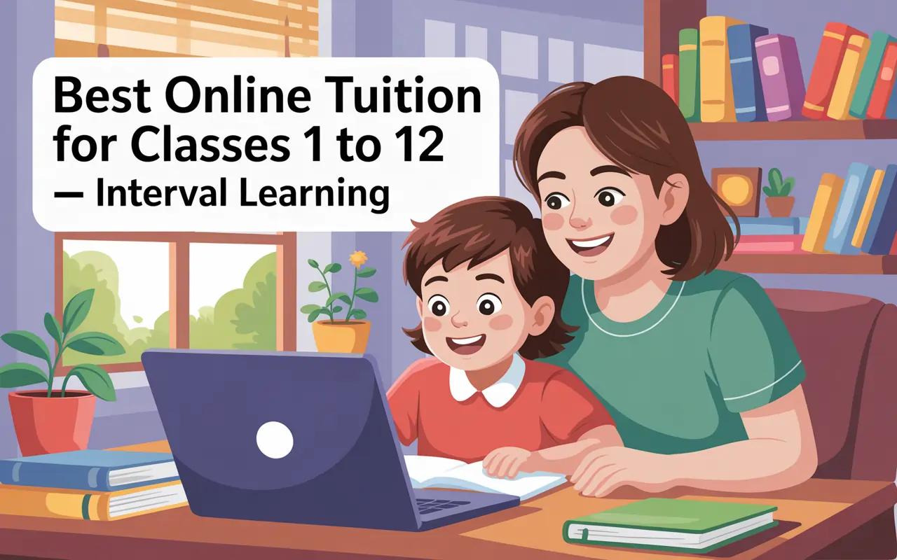 Best Online Tuition for Class 1–12 | Interval Learning