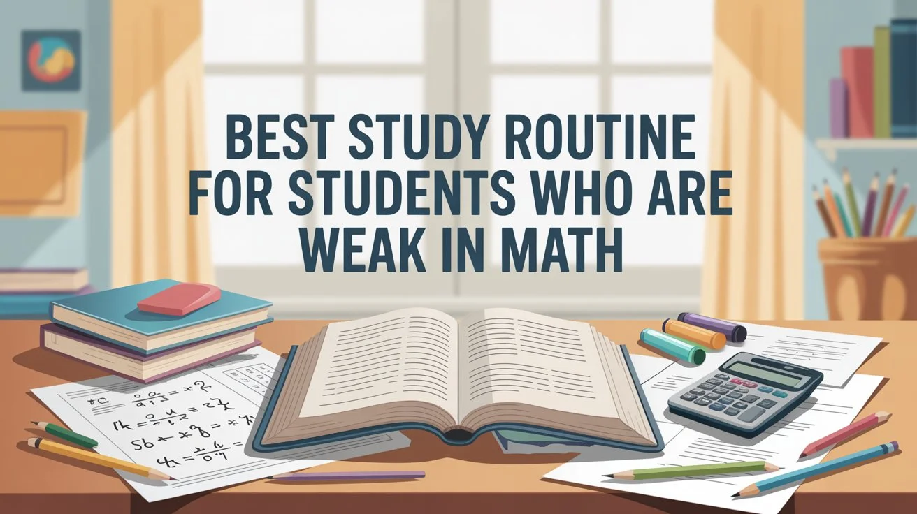 How Weak Students Can Improve in Maths Fast | Simple Study Routine