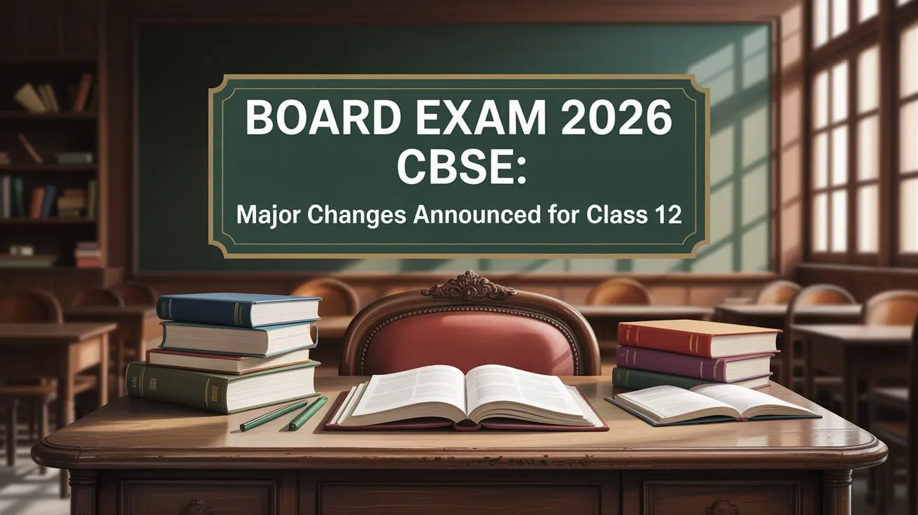 CBSE Board Exam 2026 Class 12 | New Exam Pattern, Syllabus & Changes Explained