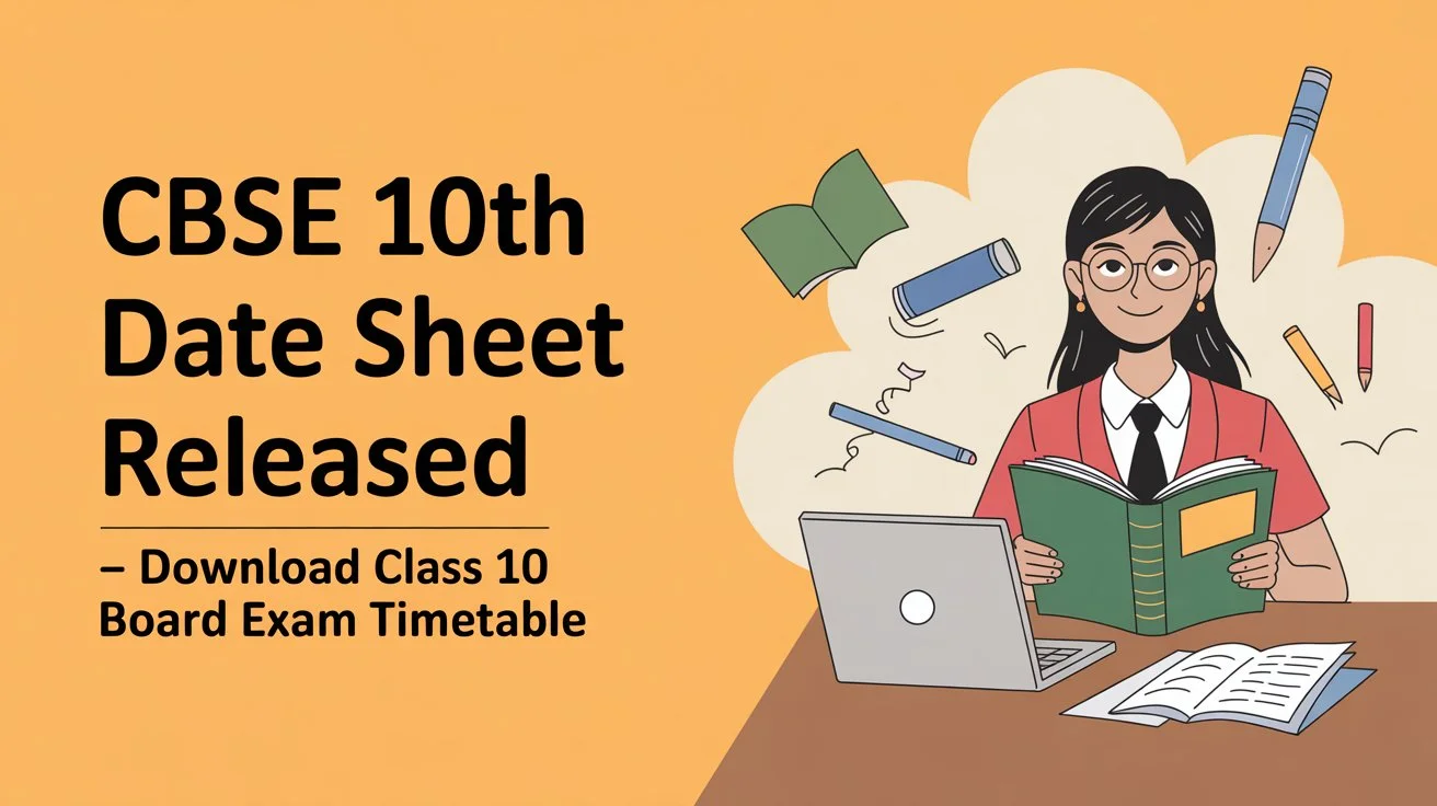 CBSE Class 10 Exam Date Sheet 2026 | Timetable & Preparation Guide!