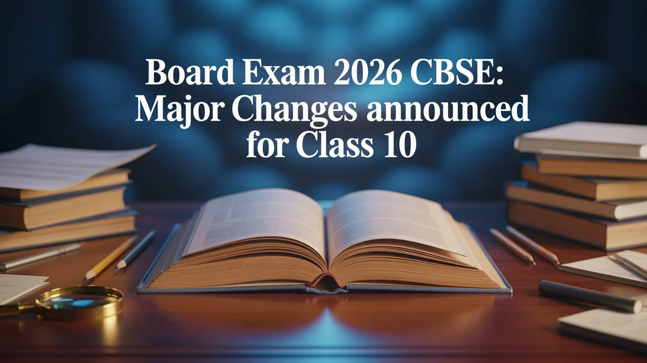 CBSE Board Exam 2026 | Major Changes & Syllabus Update
