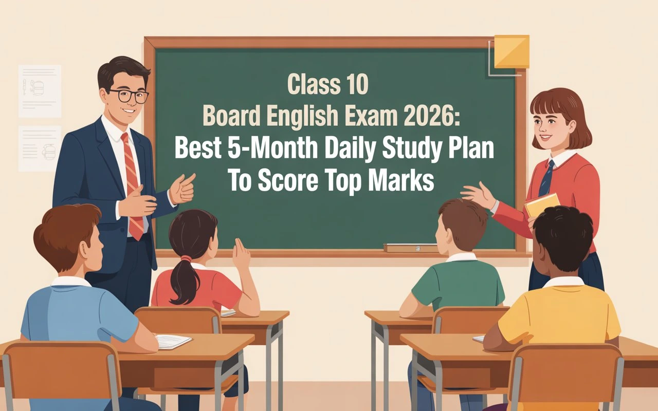 CBSE Class 10 Board English Exam 2026: Score 90+ in 5 Months
