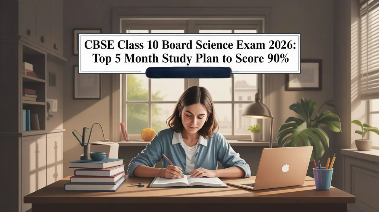 CBSE Class 10 Science 2026 |Top 5-Month Preparation Plan for 90%+ Success