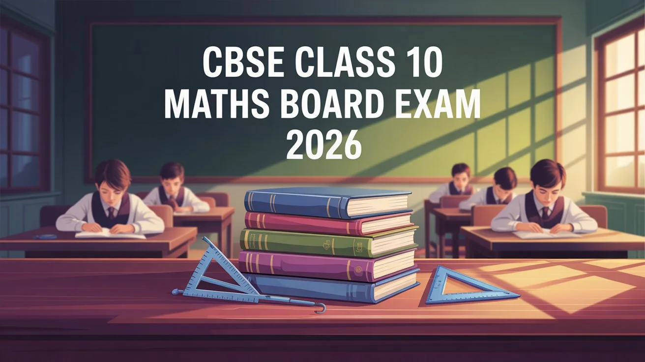 CBSE Class 10 Maths Board Exam 2026 | Score 90+ in 5 Months