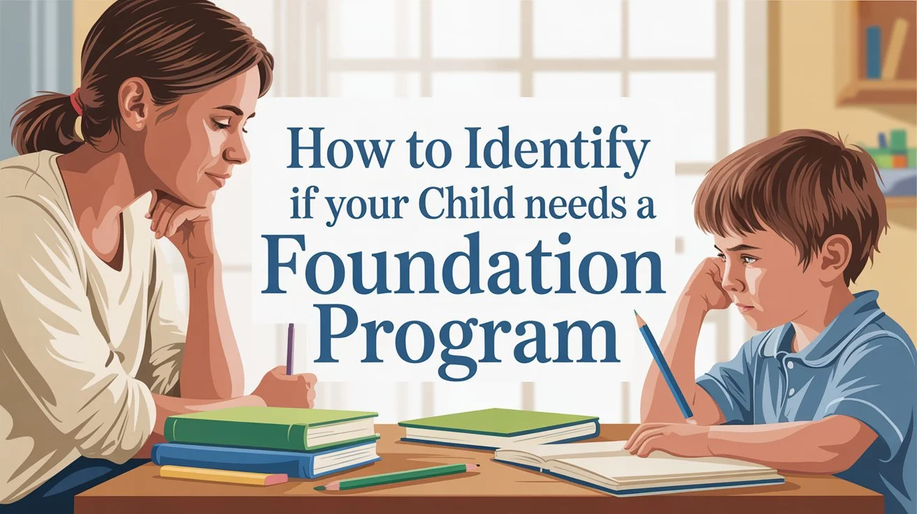 How to Identify If Your Child Needs a Foundation Program | Interval Learning