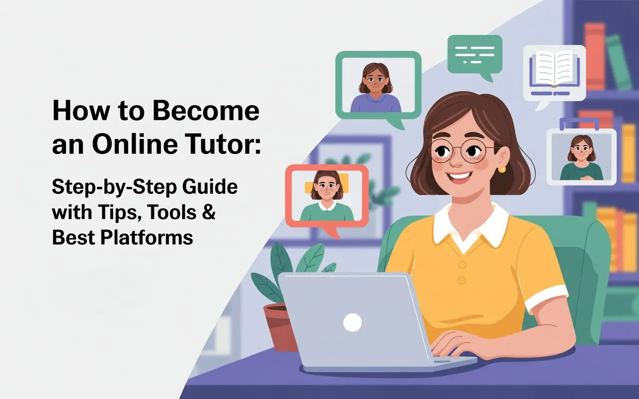 How to Become an Online Tutor – Easy Steps, Tools & Platforms