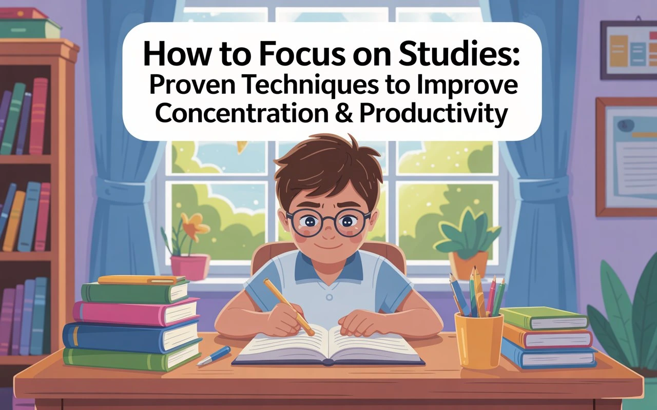 How to Focus on Studies Effectively in 2025 | Simple Daily Habits
