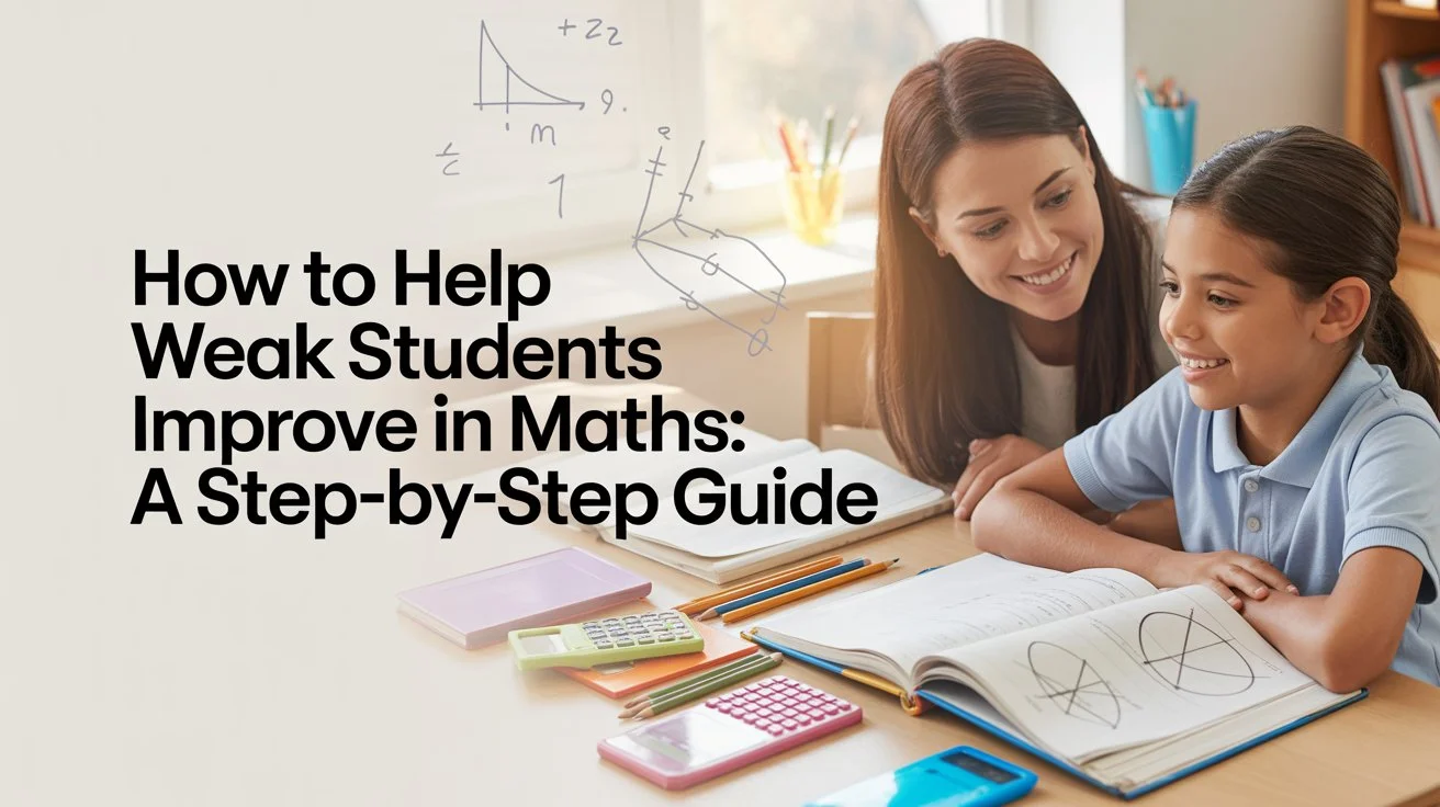 How to Help Weak Students Improve in Maths | Step-by-Step Guide for Parents