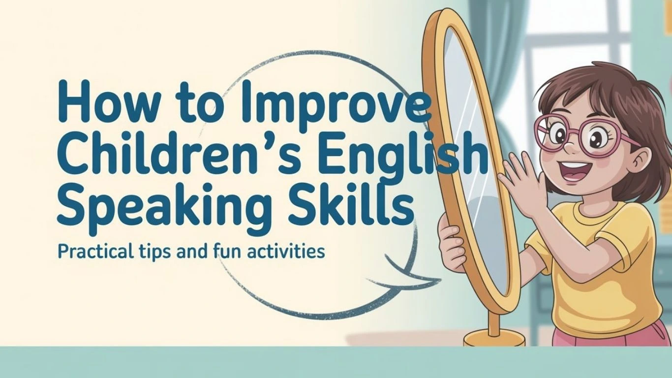 Easy Ways to Improve Your Child’s Spoken English at Home