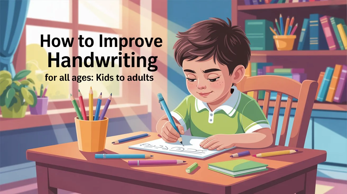 How to Improve Handwriting for all ages | Interval Learning!