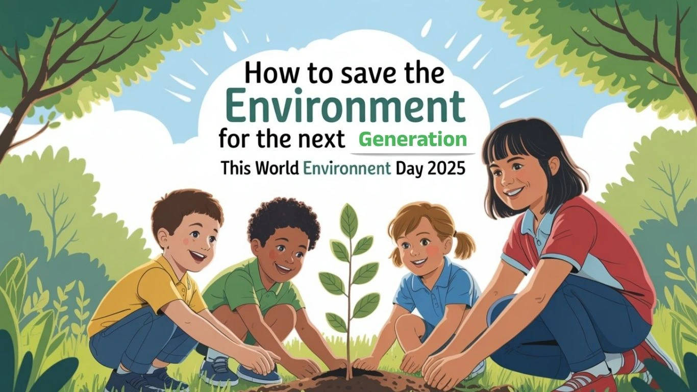 How to Save the Environment for the Next Generation