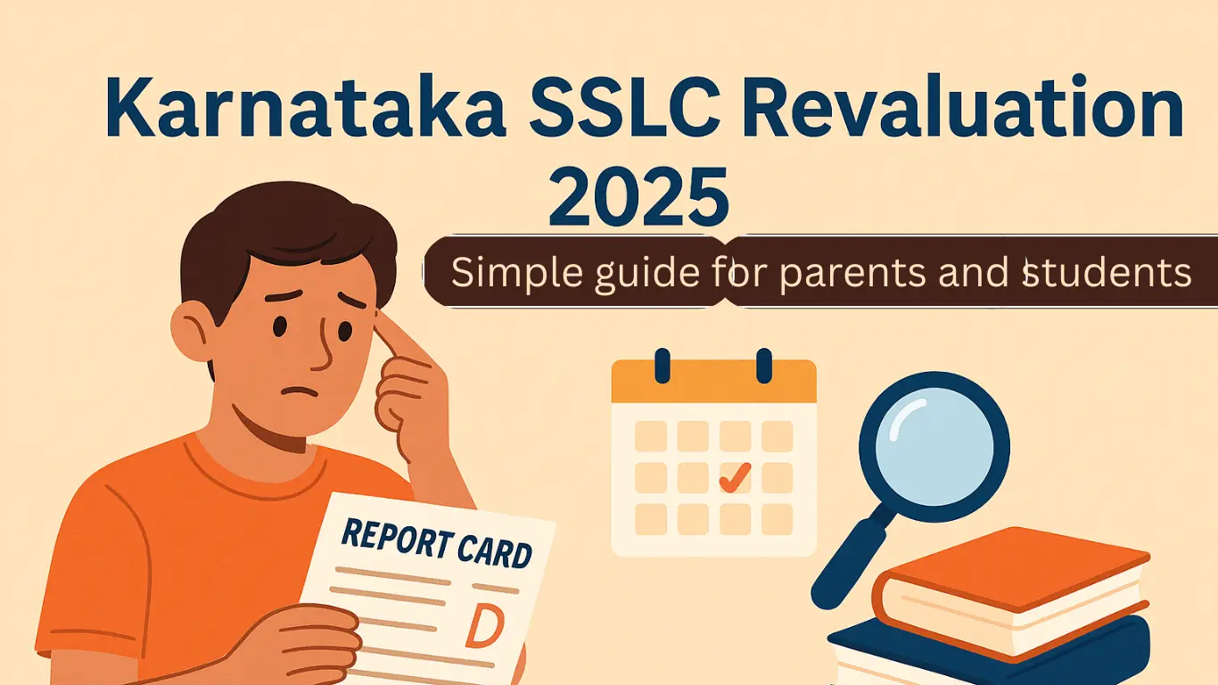 Karnataka SSLC Revaluation 2025 - How to Apply