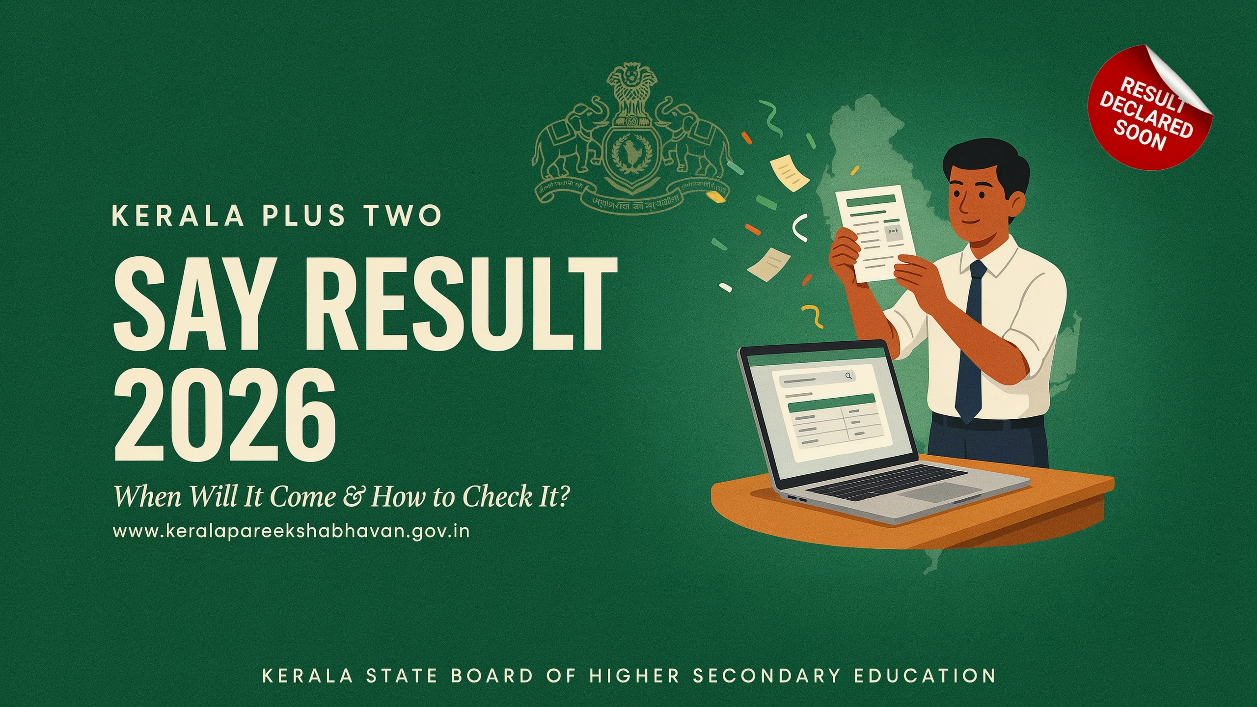 Kerala Plus Two SAY Result 2026 Date - Check DHSE +2 Supplementary Result