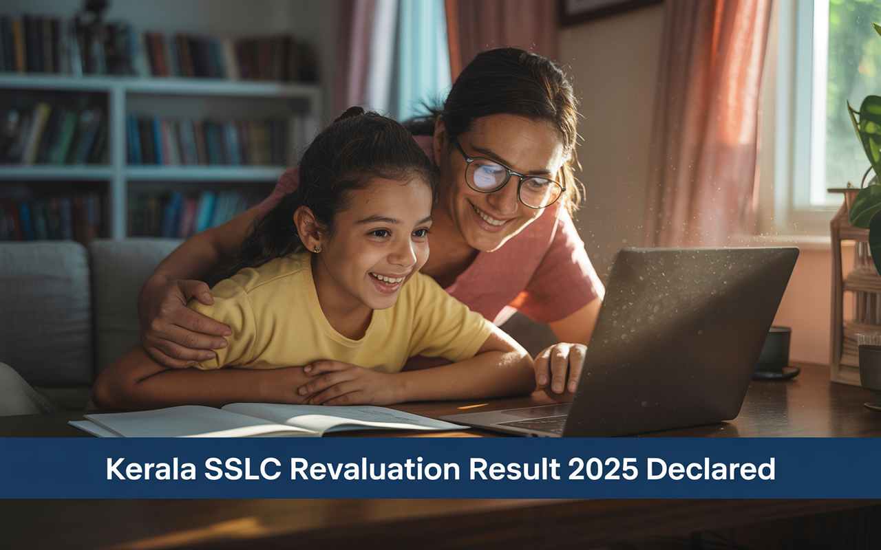 Kerala SSLC 2025 Revaluation Result Out at sslcexam.kerala.gov.in