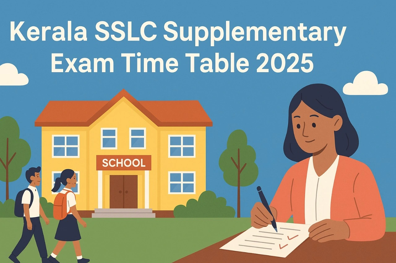 Kerala SSLC SAY Exam Timetable 2025 | Complete Guide