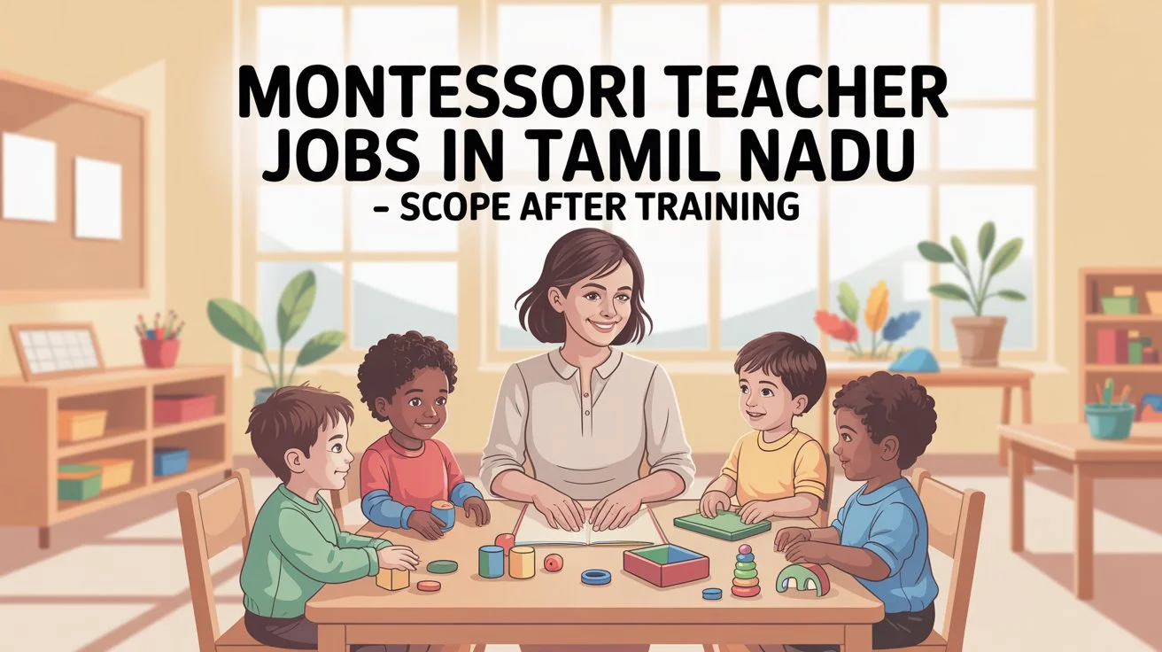 Montessori Teacher Jobs in Tamil Nadu | Build Your Career with ECPC Course