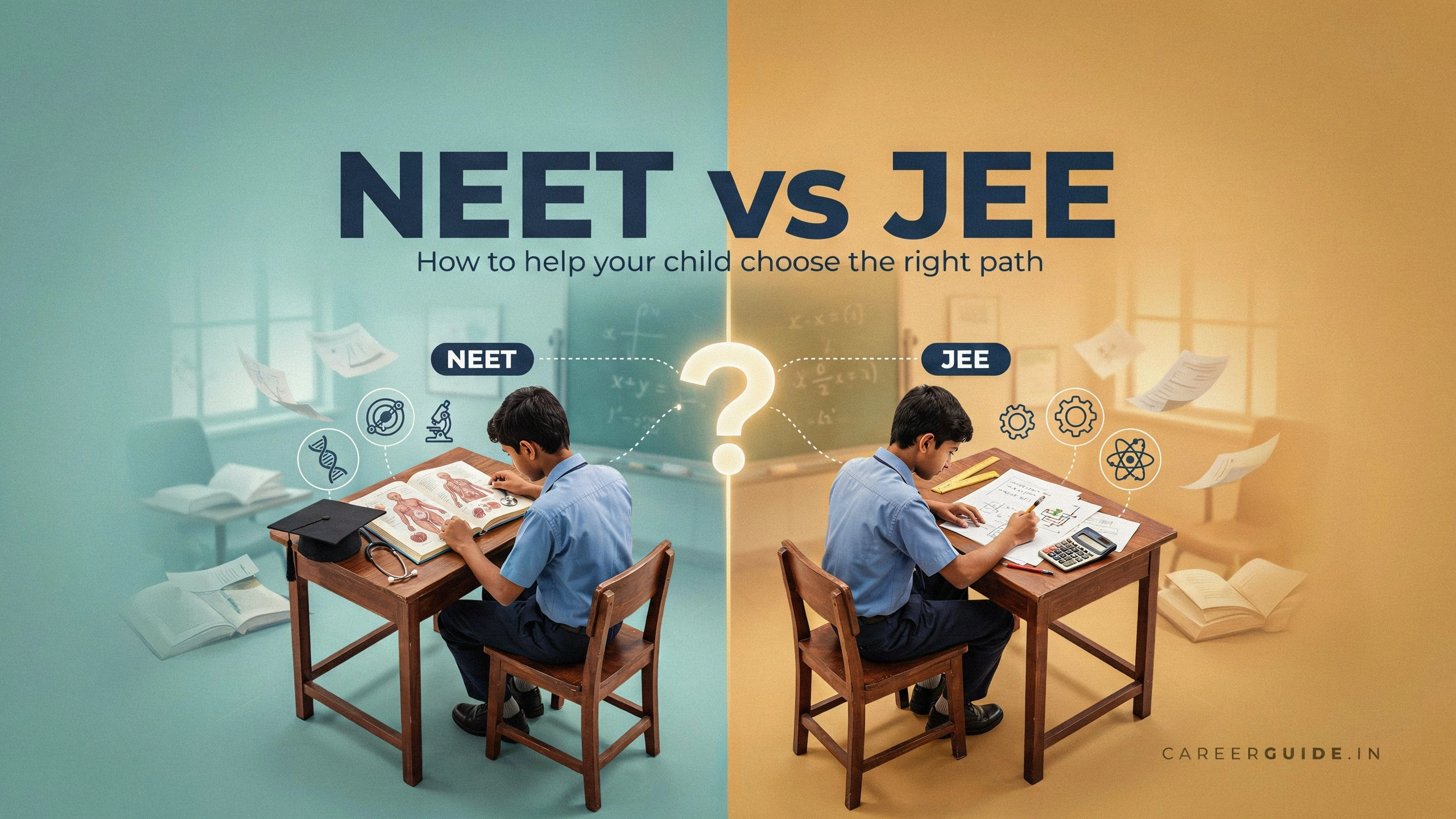 NEET vs JEE: How to Help Your Child Choose the Right Path
