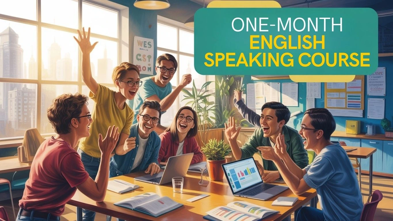 One Month English Speaking Course–Speak Confidently in 30 Days
