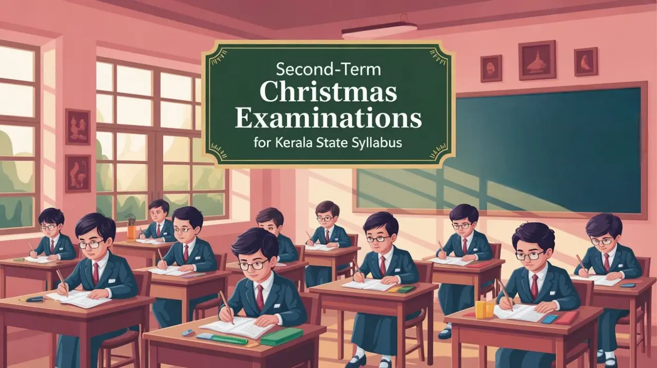 Kerala Second-Term Christmas Exams 2025 | Timetable & Preparation Tips
