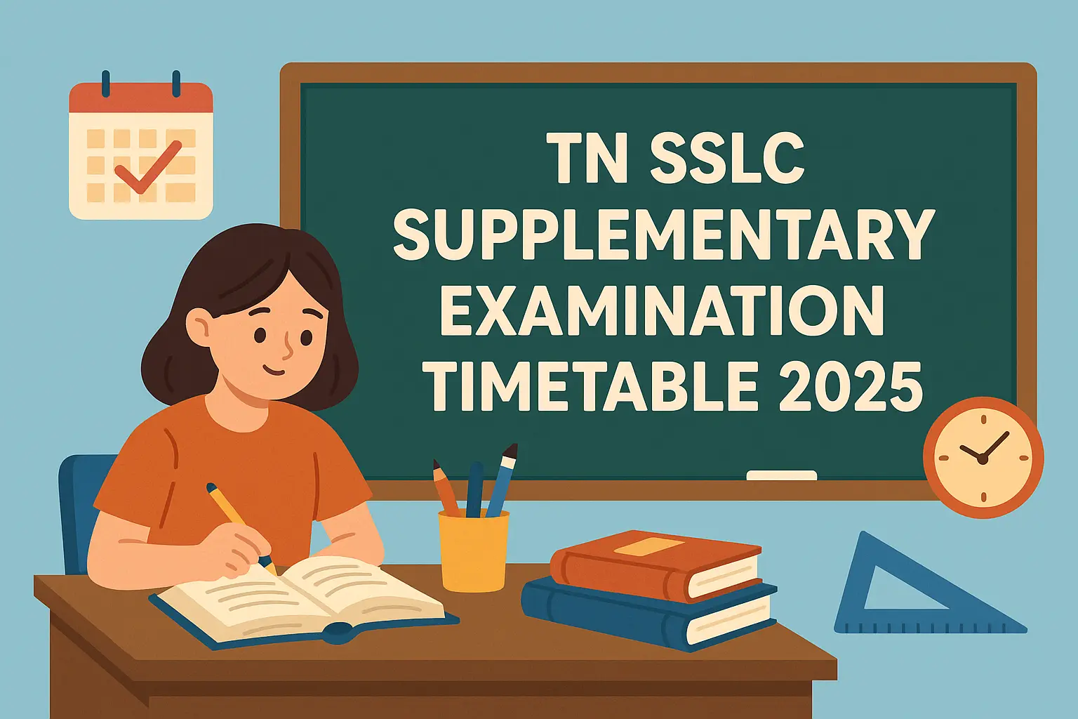 TN SSLC Supplementary Exam 2025 – Dates & Guide