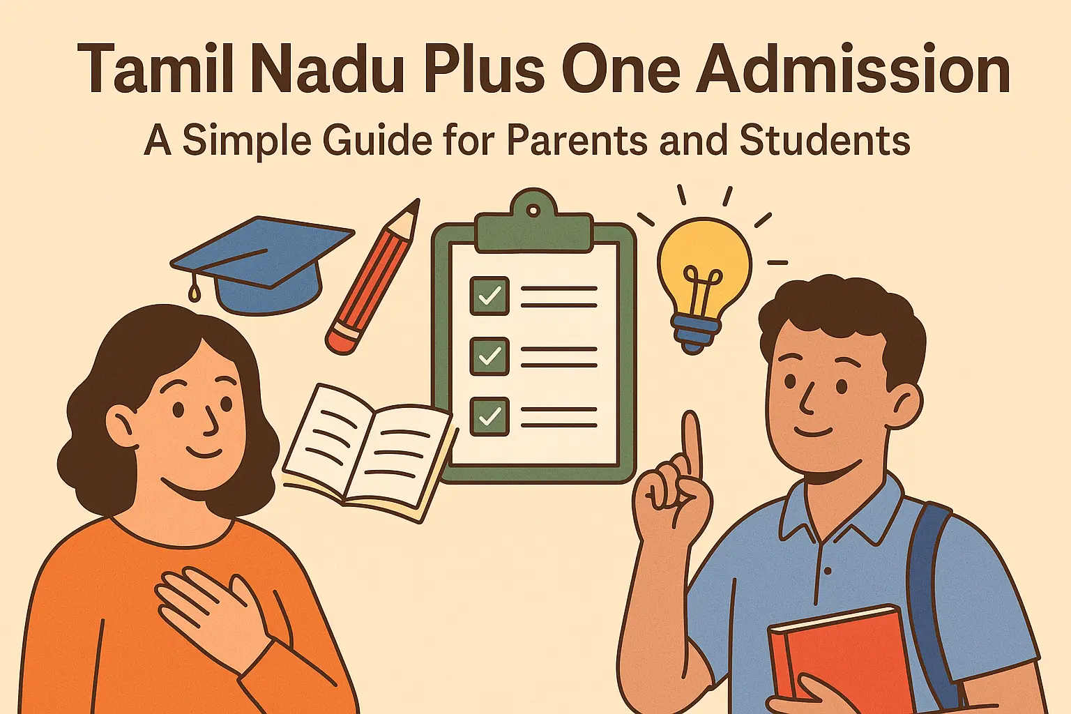 Tamil Nadu Plus One Admission 2025! Check out the details