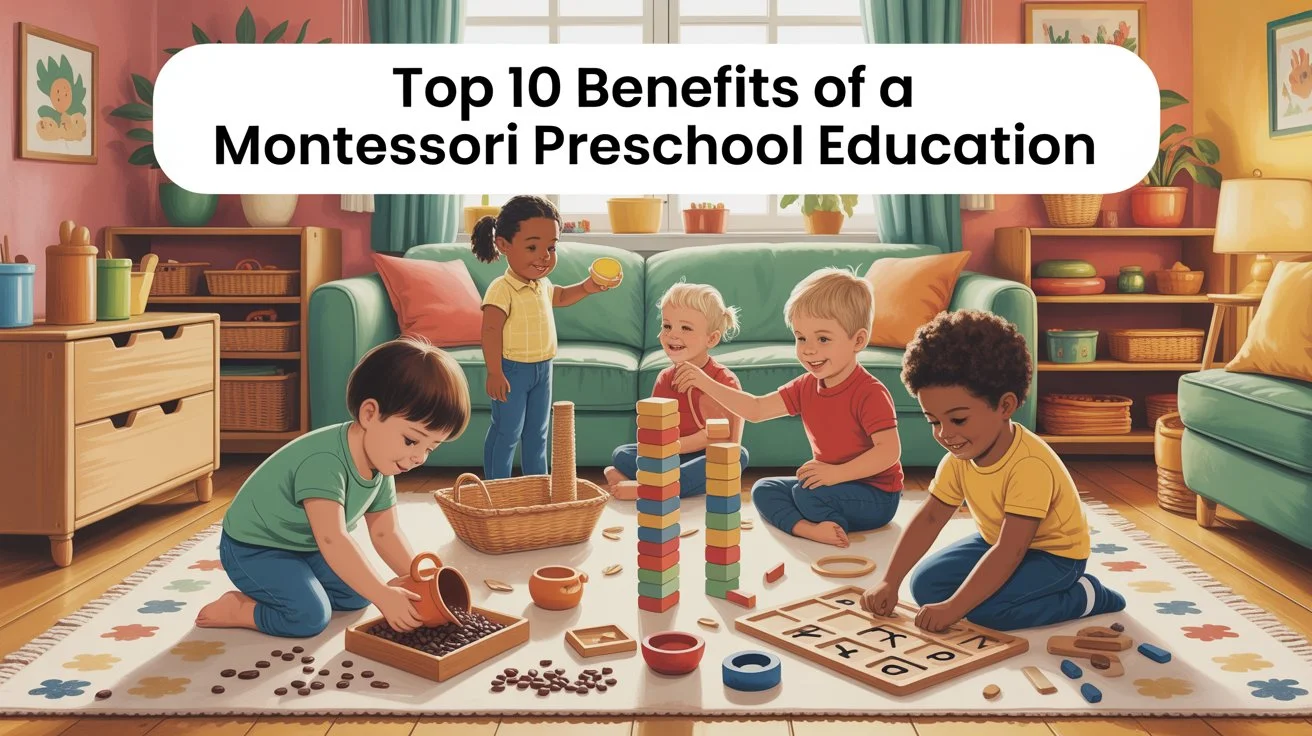 Top 10 Benefits of Montessori Pre-school Education