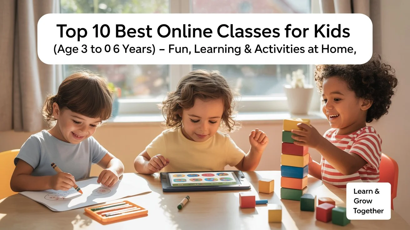 Top 10 Best Online Classes for Kids (Ages 3–6) | Interval Learning