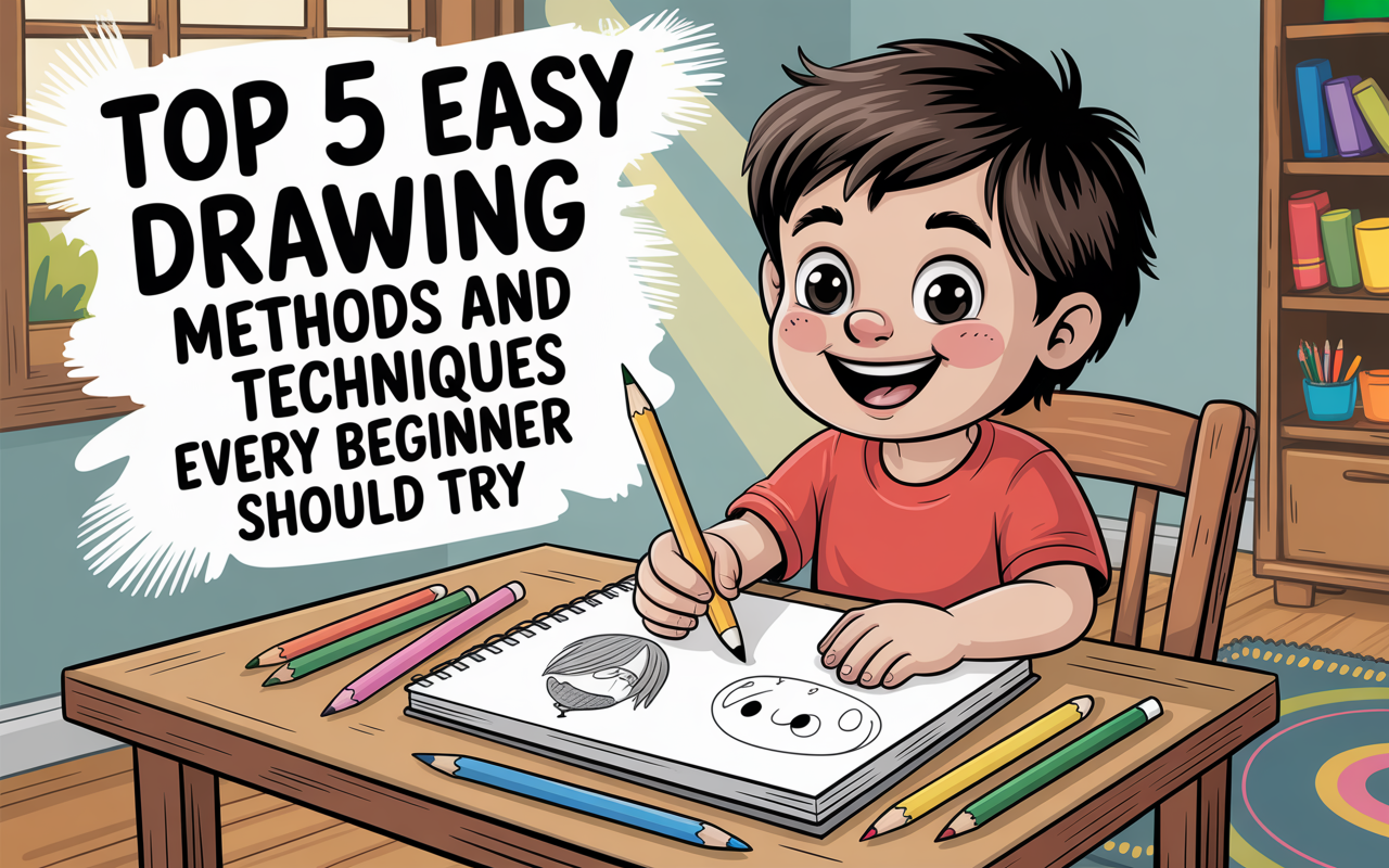 Top 5 Easy Drawing Methods Every Beginner Should Try