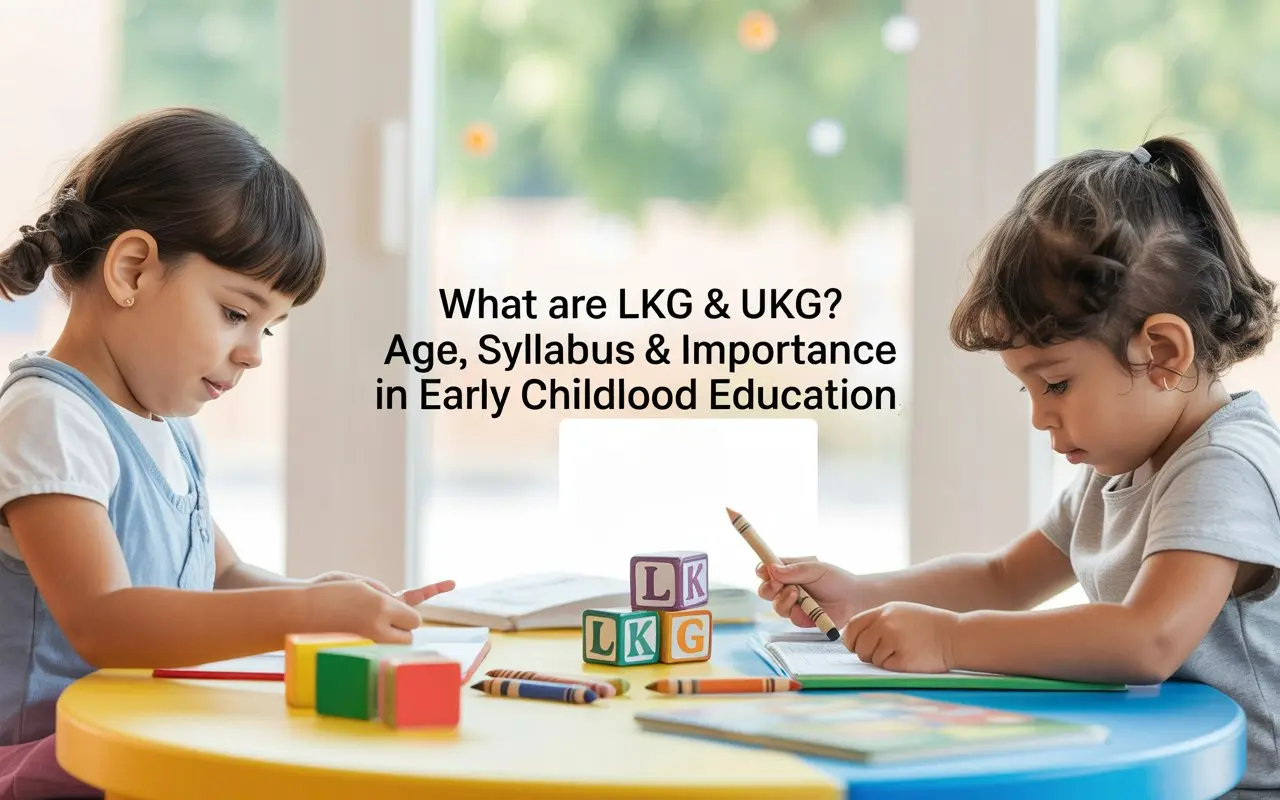 What is LKG & UKG? Importance in Early Childhood Education !