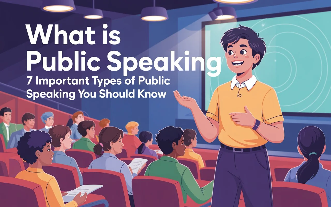 What is Public Speaking? 7 Key Types Explained in Simple Way!